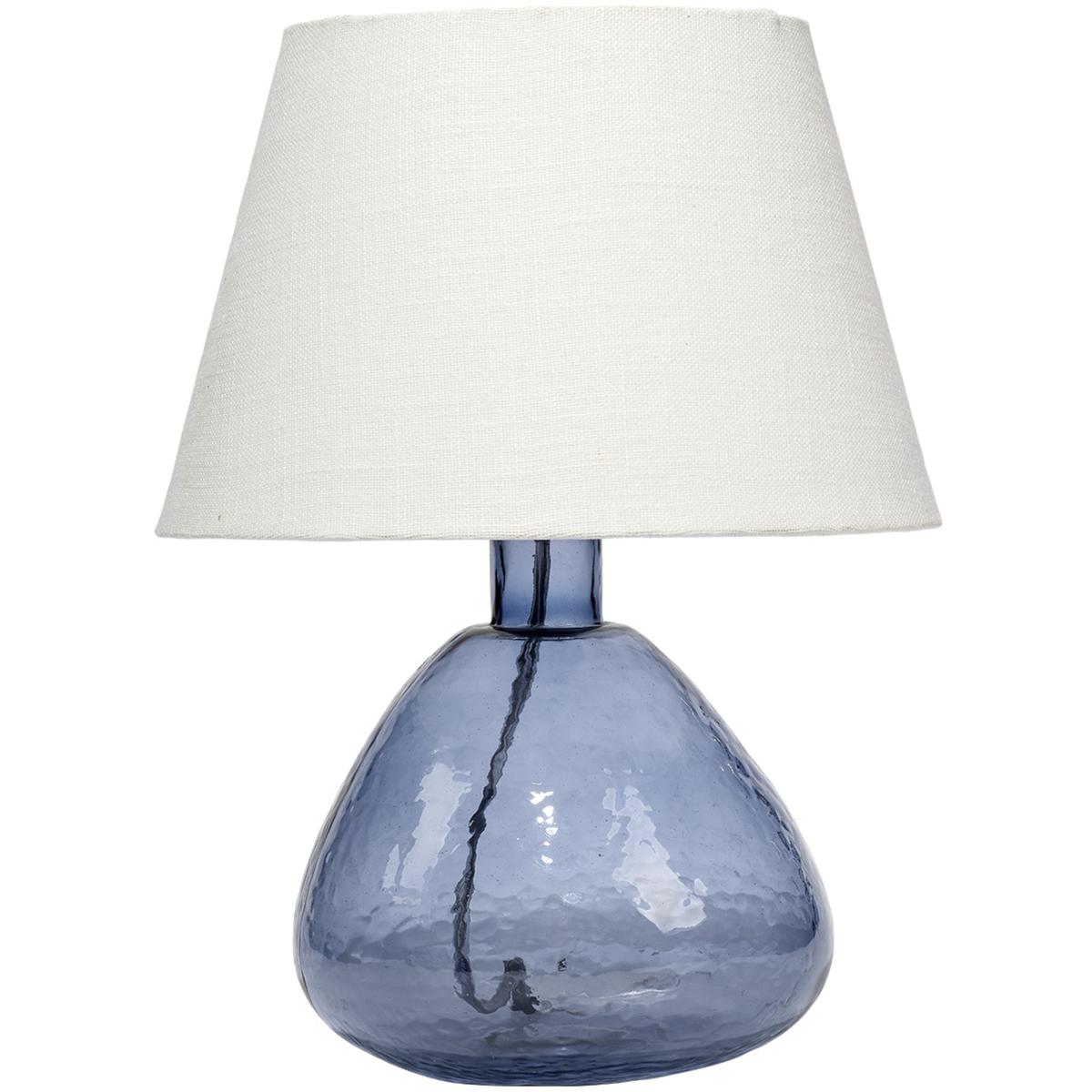 Jamie Young Co LS9DEMITLBL Demi 17 inch Blue Table Lamp Portable Light