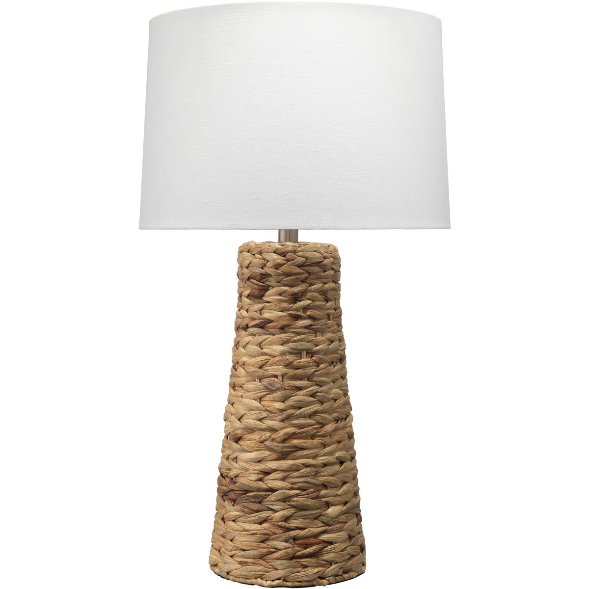 Jamie Young Co LS9HAVENNAT Haven 27 inch 100 watt Natural Seagrass Table Lamp Portable Light