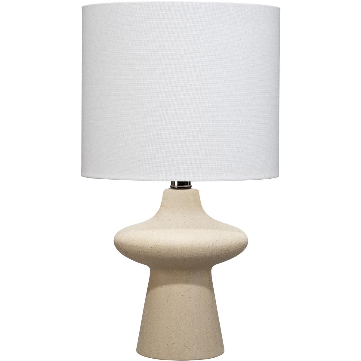 Jamie Young Co LS9OLIVERBE Oliver 16.5 inch 60 watt Beige Table Lamp Portable Light