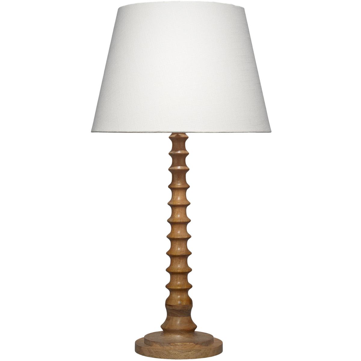 Jamie Young Co LS9REVOLUTNA Revolution 31 inch 60 watt Natural Mango Wood with Satin Finish Table Lamp Portable Light