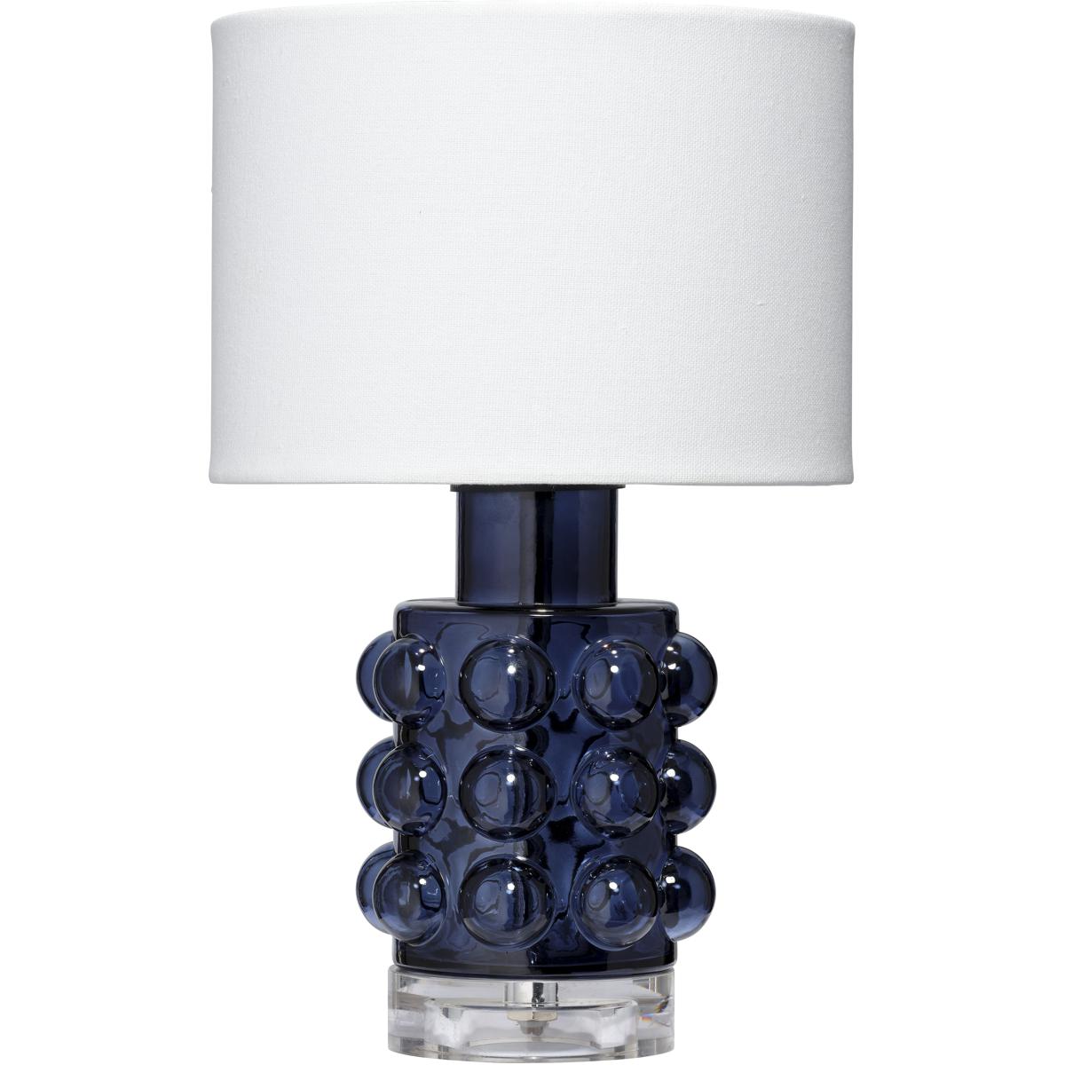 Jamie Young Co LS9SELTZERBL Seltzer 11.25 inch 25 watt Blue Table Lamp Portable Light