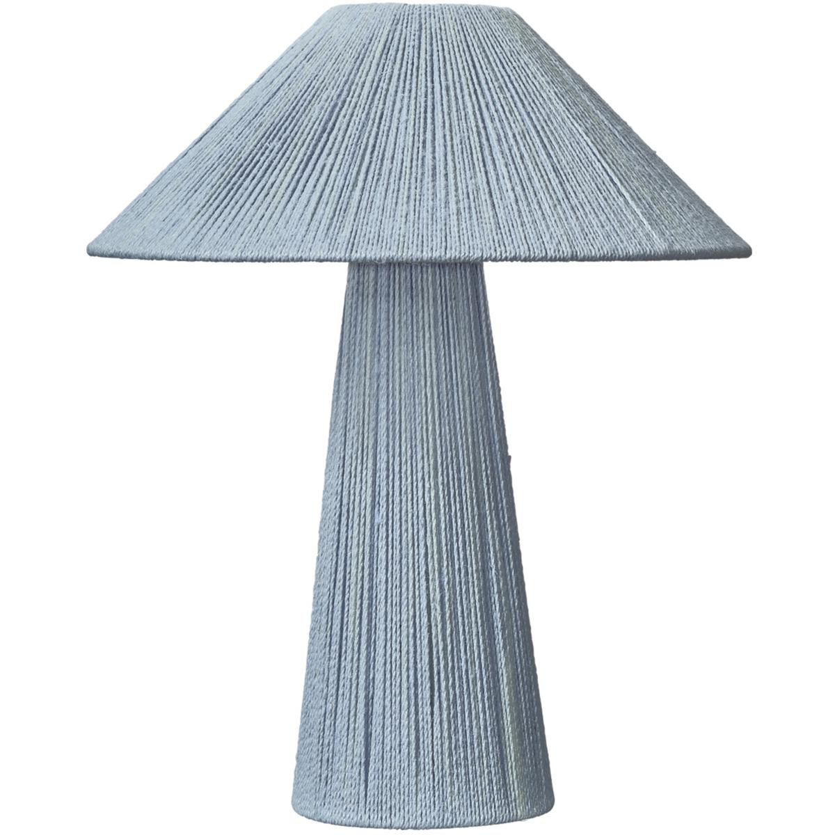 Jamie Young Co LS9TENSIONBL Tension 18 inch 25 watt Blue Table Lamp Portable Light