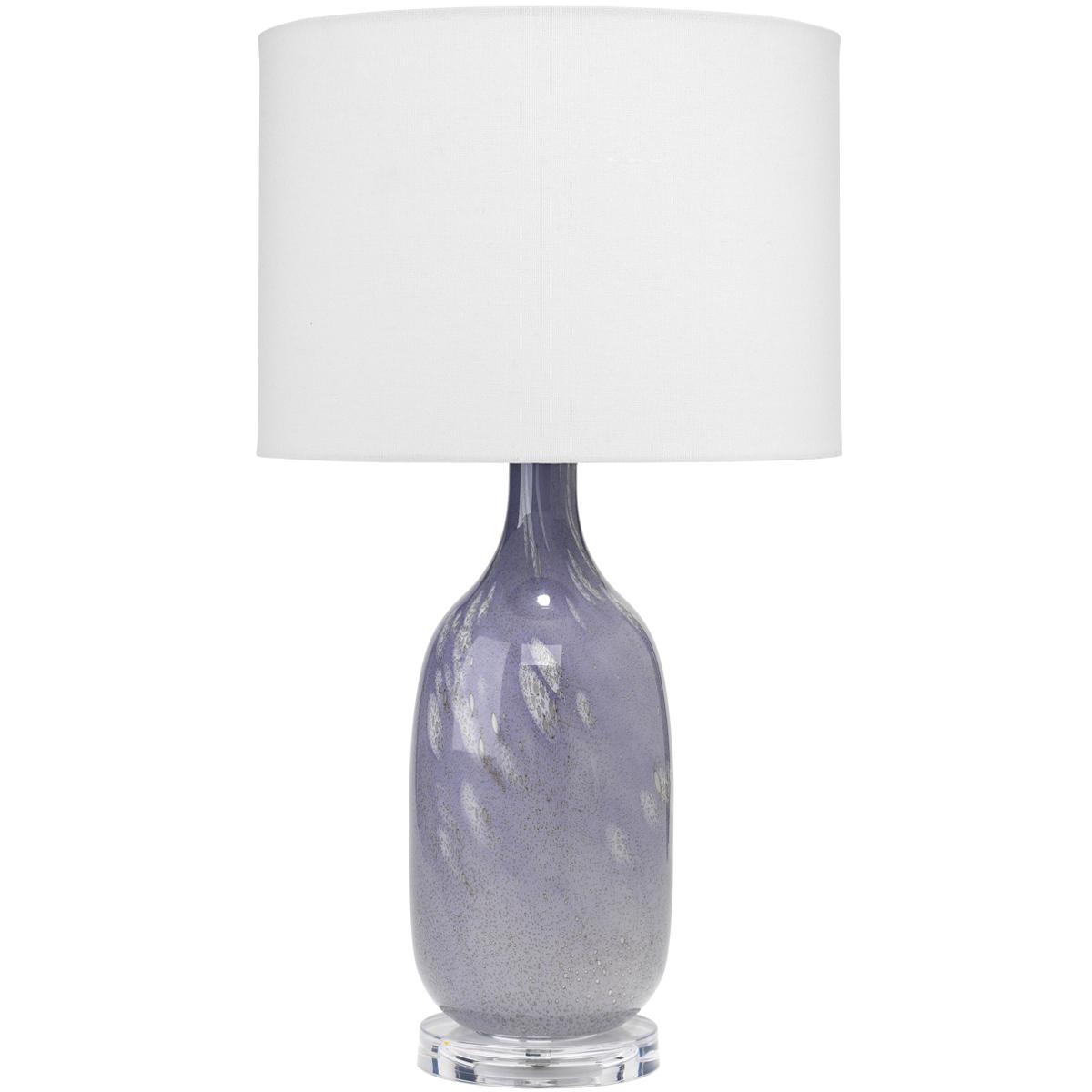 Jamie Young Co LSMAYALVDR Maya 25 inch 100 watt Lavender Blown Glass Table Lamp Portable Light