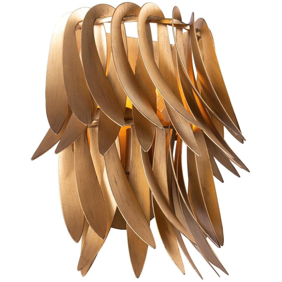 Kalco 518521NG Grace Wall Sconce Wall Light in New Gold