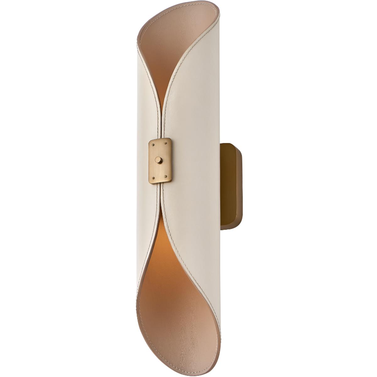 Kalco 519922STB Cape Wall Sconce Wall Light in Satin Brass