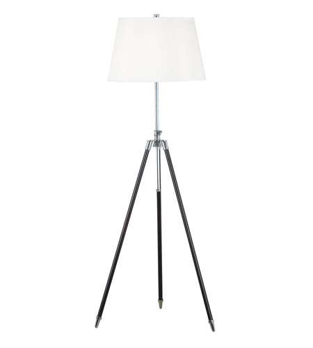 Kenroy Lighting 21521orb Surveyor 62 Inch 150 Watt Oil Rubbed Bronze Chrome Floor Lamp Portable Light Adjustable