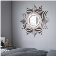 Kenroy Lighting 60008 Reyes 36 inch Antique Silver With Warm Highlights Wall Mirror 60008_cam2.jpg thumb