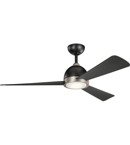 Kichler 300270sbk Incus 56 Inch Satin Black Indoor Ceiling Fan