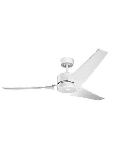 Kichler 330010mwh Motu 60 Inch Matte White Ceiling Fan