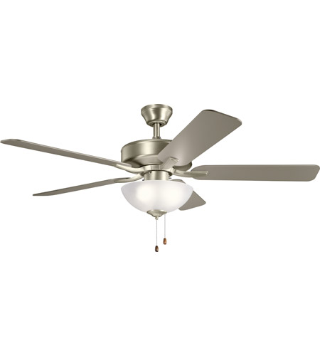 Kichler 330017ni Basics Pro Select 52, Walnut Ceiling Fan