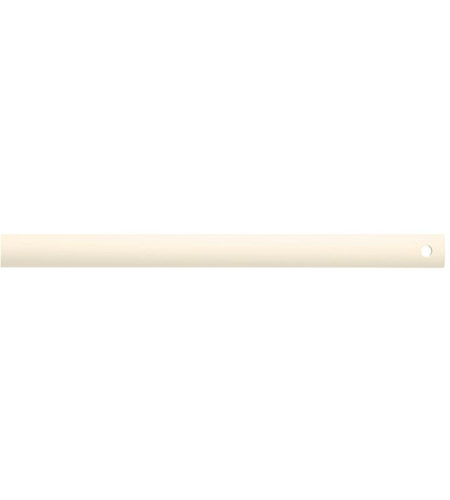 Kichler 450snw Basics Revisited Satin Natural White Ceiling Fan Downrod 12in