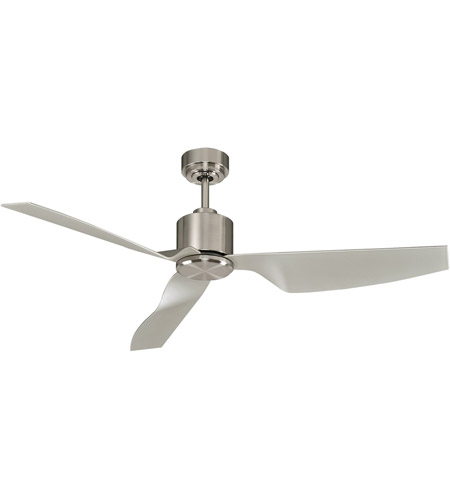 Sorrento 50 Inch Brushed Stainless Steel With Silver Blades Ceiling Fan