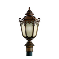 Kichler Lighting McCullam 1 Light Fluorescent Outdoor Post in Brown Stone 11051BST photo thumbnail