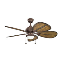 Klever Weathered Copper Powder Coat Patio Ceiling Fan Motor Blades Sold Separately