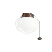 Coffee Mocha Kichler 380903 1 Light Ceiling Fan Light Kit 