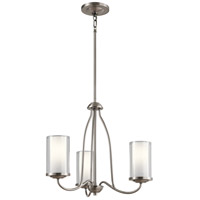 Kichler 44175CLP Lorin 3 Light 19 inch Classic Pewter Chandelier Ceiling Light, Small photo thumbnail
