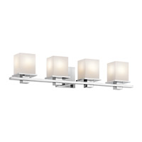 3 Light Incandescent 300 Total Watts Chrome Kichler 45151CH Tully Vanity 