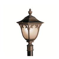Kichler Lighting Lynnewood Gardens 1 Light Outdoor Post Lantern in Legacy Bronze 9514LZ photo thumbnail