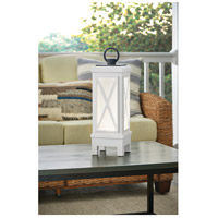 Kichler 49679WHRLED Montego 19 X 6 inch Weathered White Outdoor Portable Lantern Porch_Montego_49679WHRLED_Day_Detail.jpg thumb