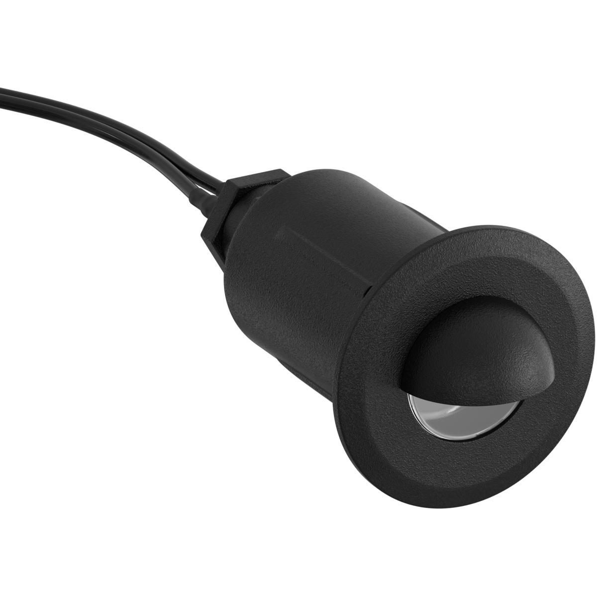 Kichler 15491BKB MR8 12 AC 3.00 watt Black Brass Landscape Recessed with Cowl