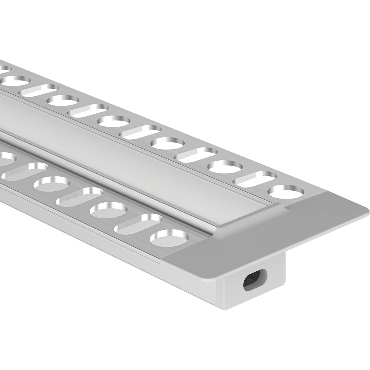 Kichler 1TEKMUDSR4SIL TE Series Silver 48 inch Extrusion Kit MudIn