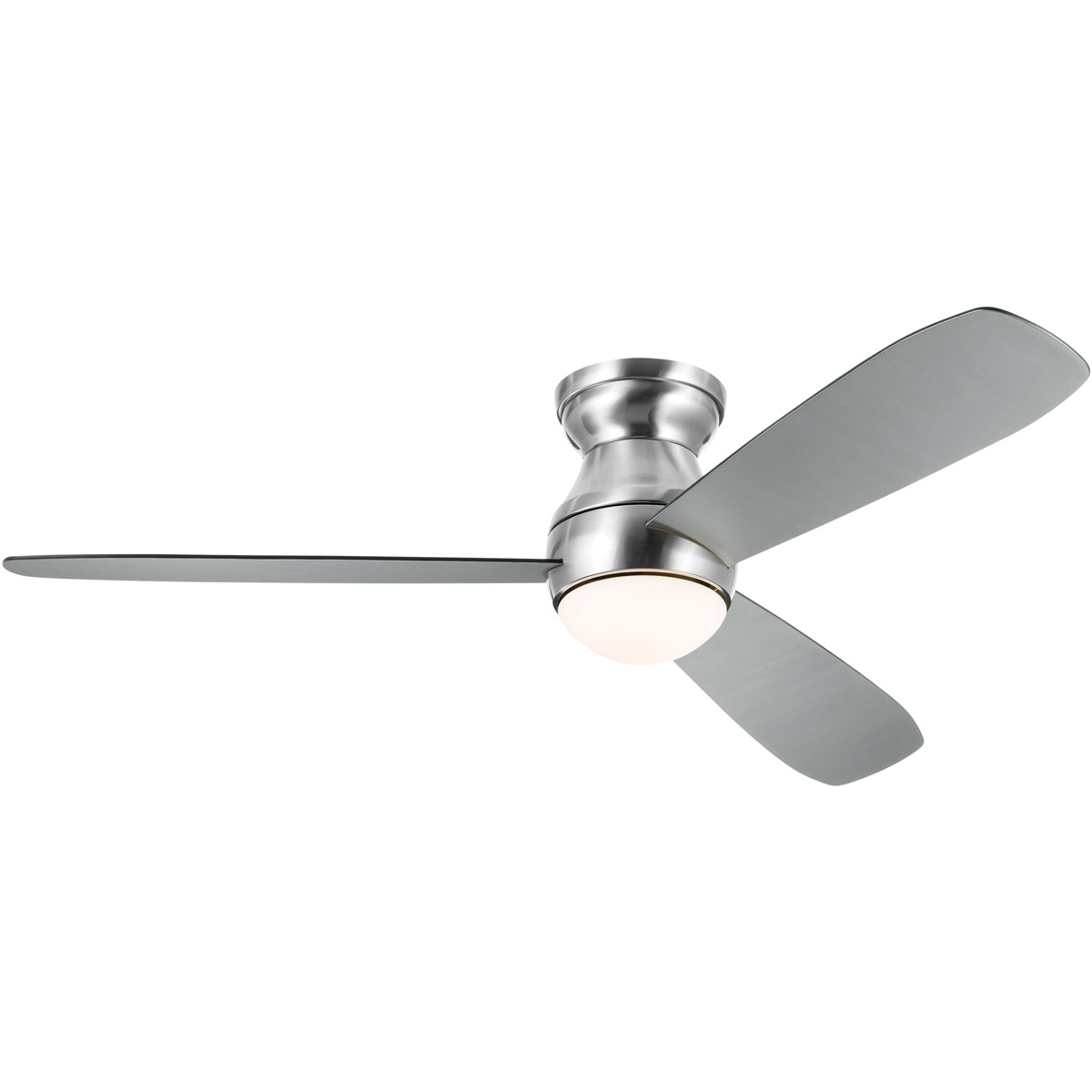 Kichler 300315BSS Bead 54 inch Brushed Stainless Steel with Silver Blades Ceiling Fan