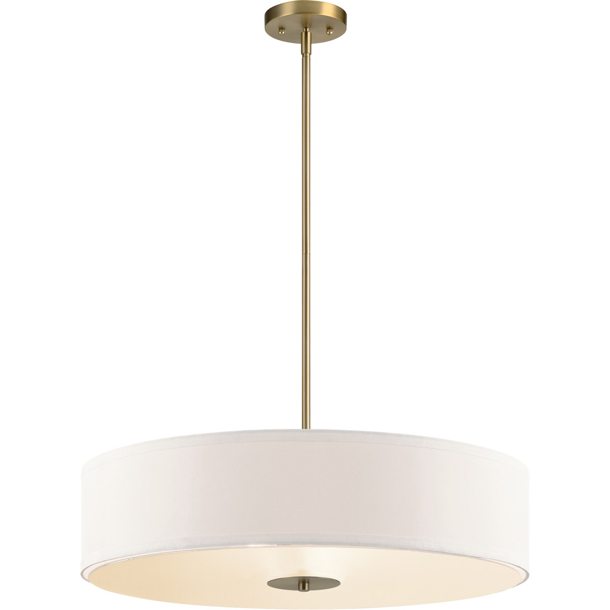Kichler 42122CLZ Independence 3 Light 24 inch Classic Bronze Pendant/Semi Flush Ceiling Light