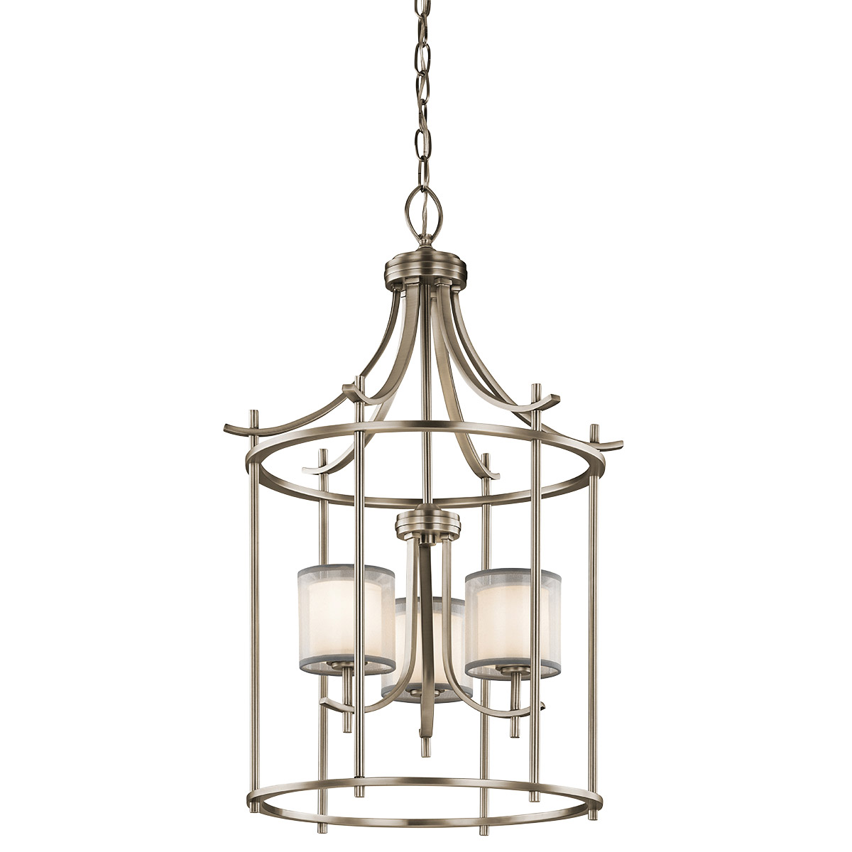 Kichler Lighting 43139AP Tallie Chandelier Antique Pewter eBay