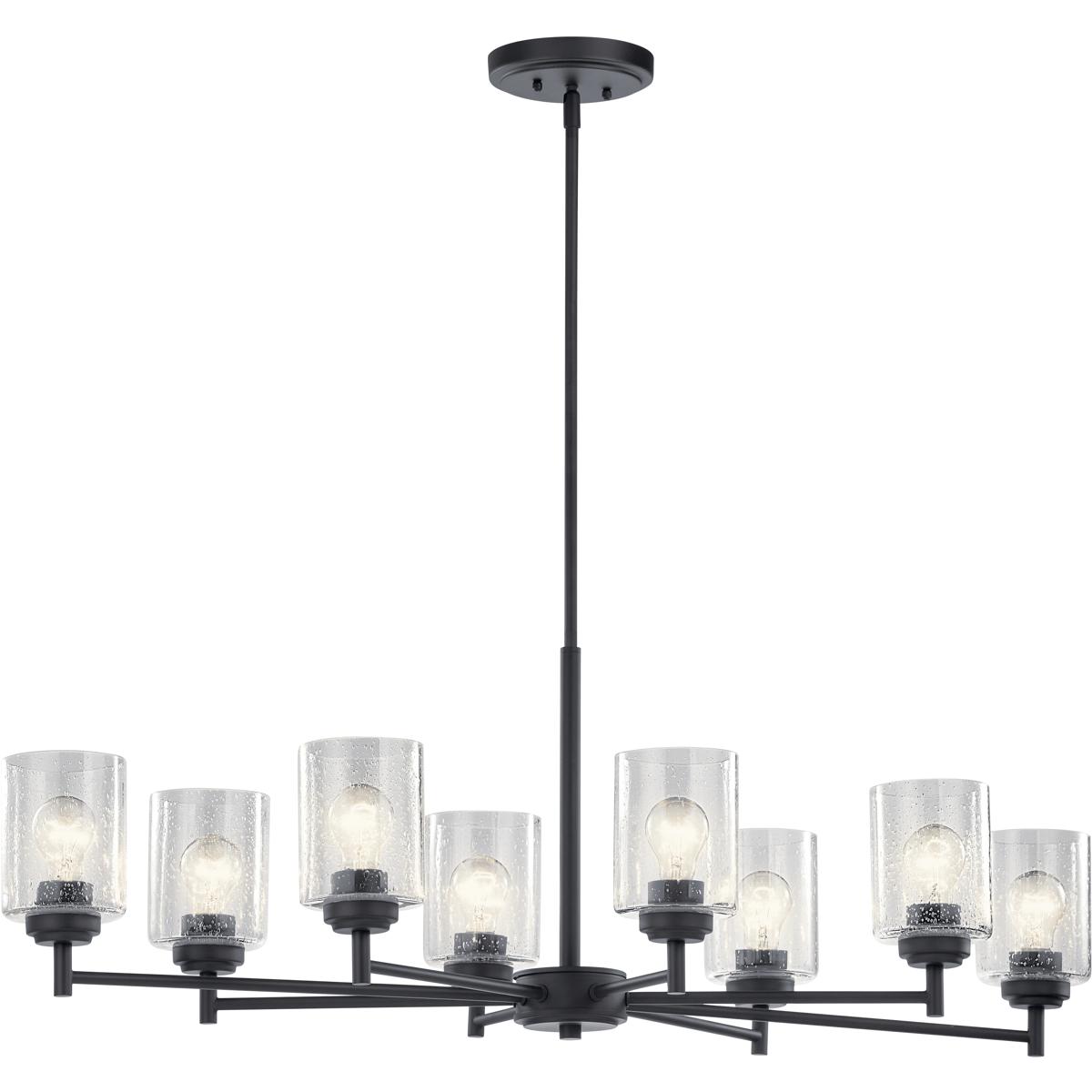 Kichler Lighting 44035BK Winslow Chandelier Black 783927574532 eBay