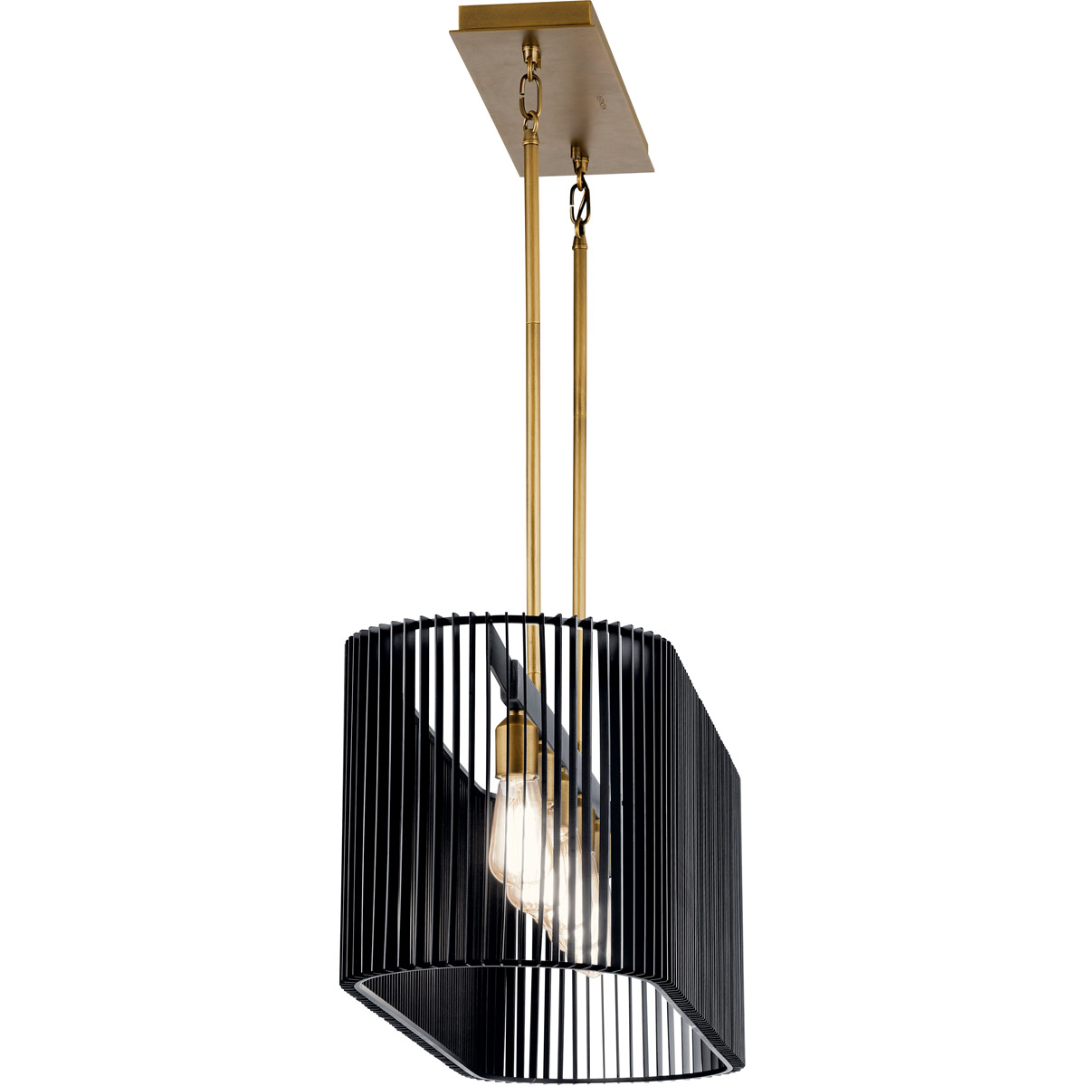 Kichler Lighting 44168BK Linara Chandelier Black eBay