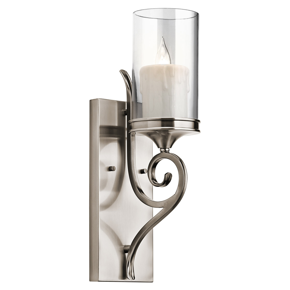 Kichler Lighting 45362CLP Lara Wall Sconce Classic Pewter EBay   45362CLP 