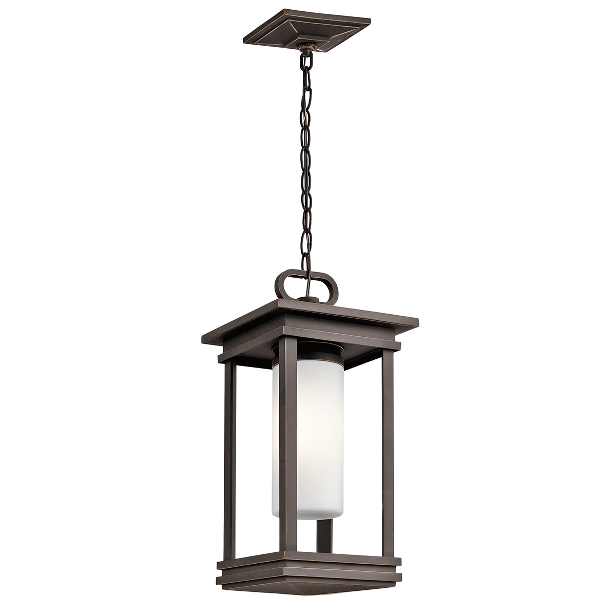 Kichler 49493RZ South Hope 1 Light 9 inch Rubbed Bronze Outdoor Hanging Pendant