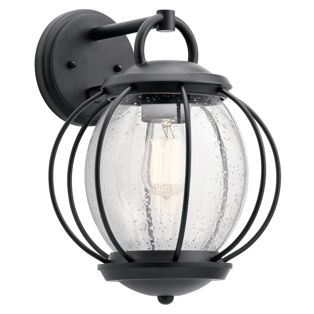 Kichler Lighting 49728BKT Vandalia Outdoor Wall Light ...