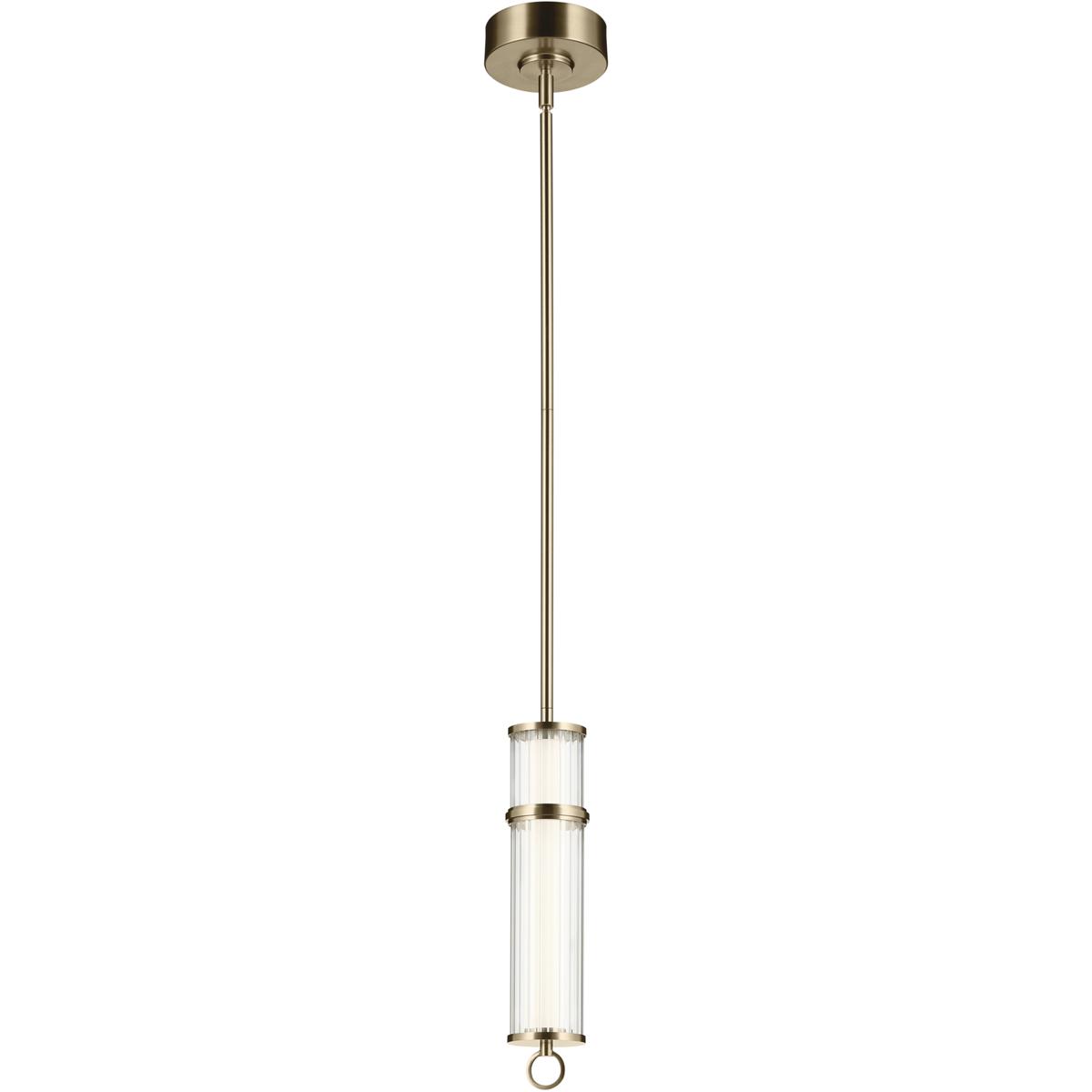 Kichler 52755CPZLED Riven LED Champagne Bronze Mini Pendant Ceiling Light