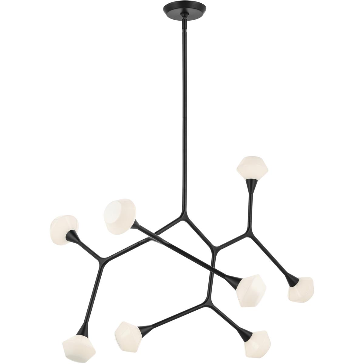 Kichler Lighting Cassius Medium Linear Chandelier Cassius - 52763BK - Modern Contemporary