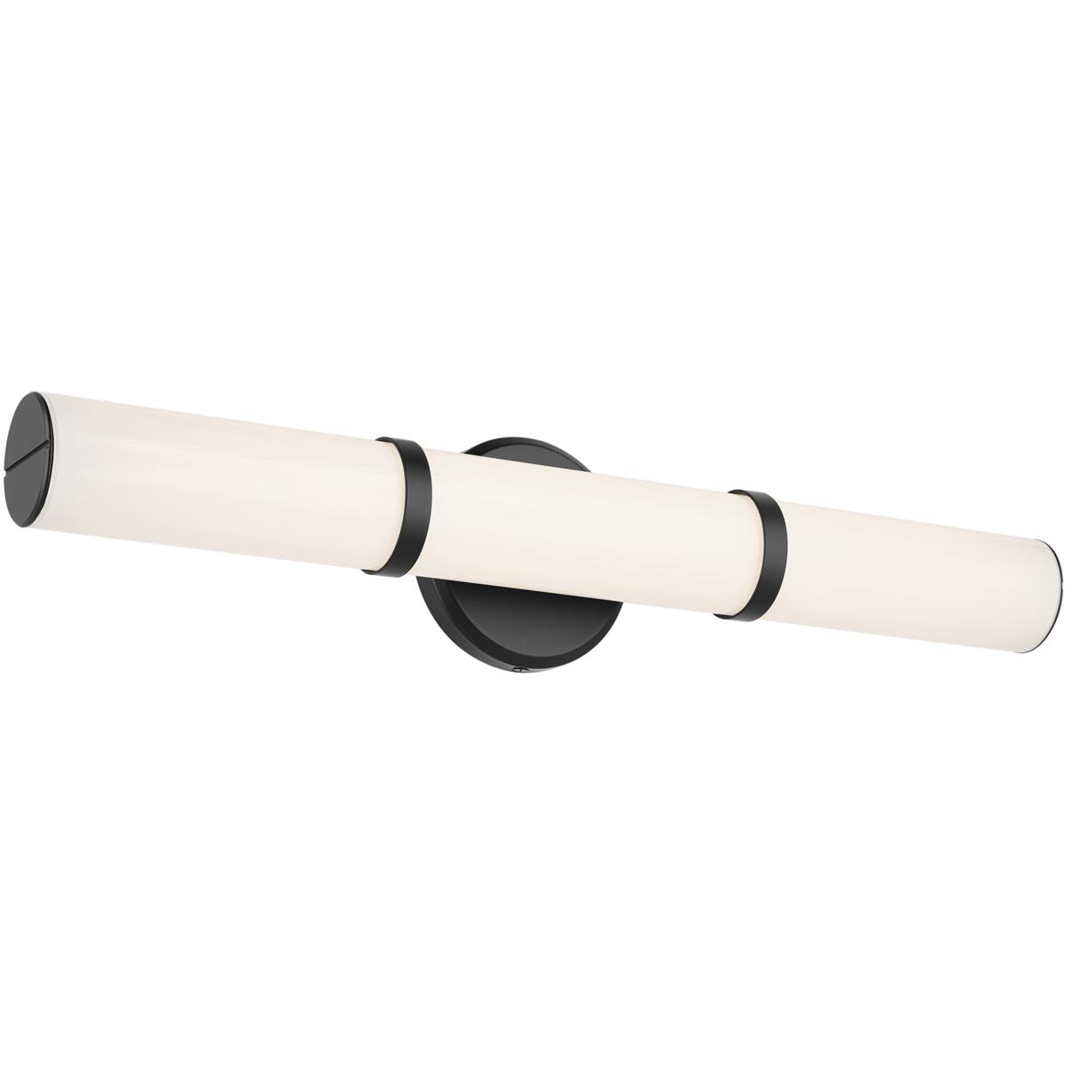 Kichler 55188BKLED Rosh LED 24.25 inch Black Bath Bar Wall Light, Medium