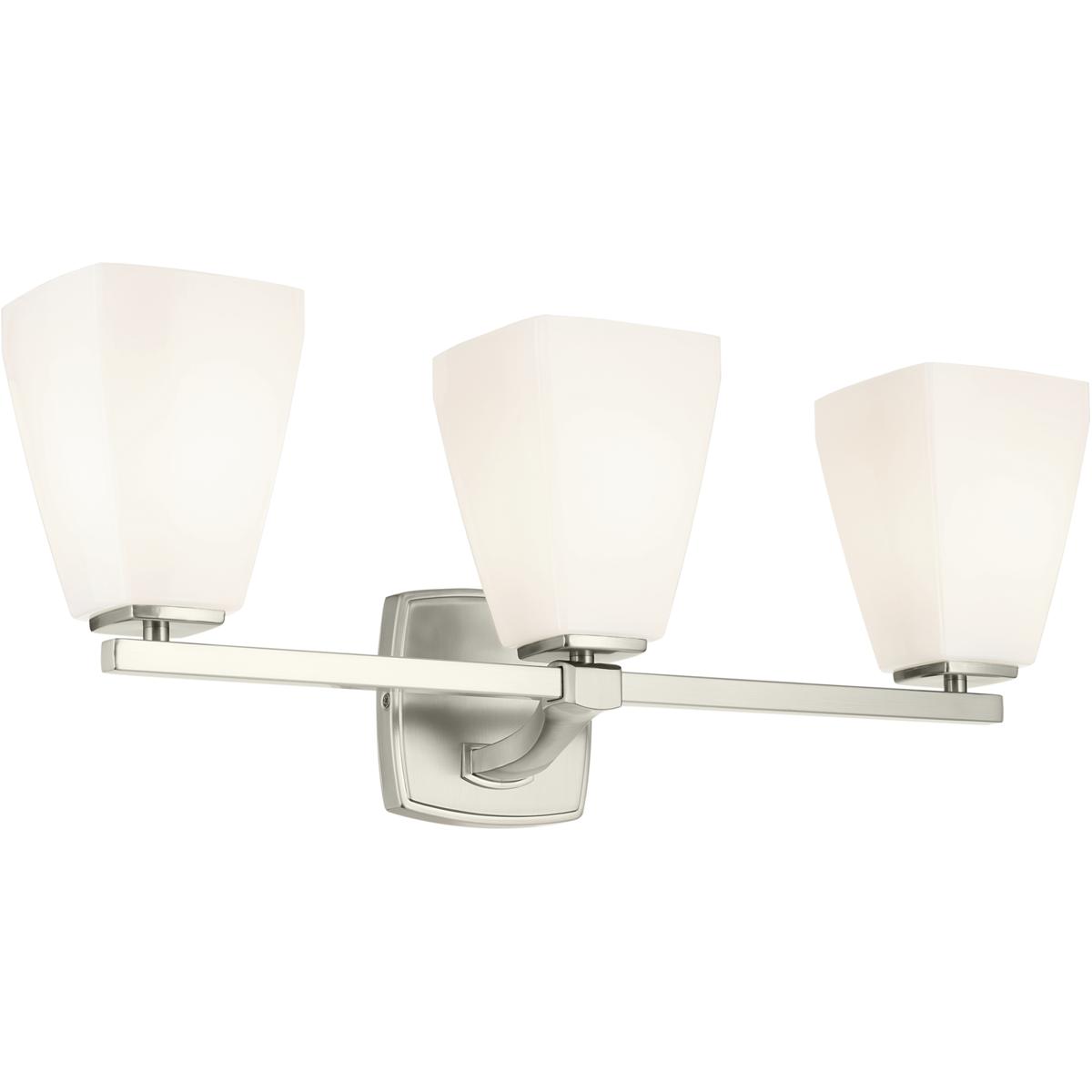 Kichler 55216NI Marant 3 Light 23.75 inch Brushed Nickel Vanity Light Wall Light