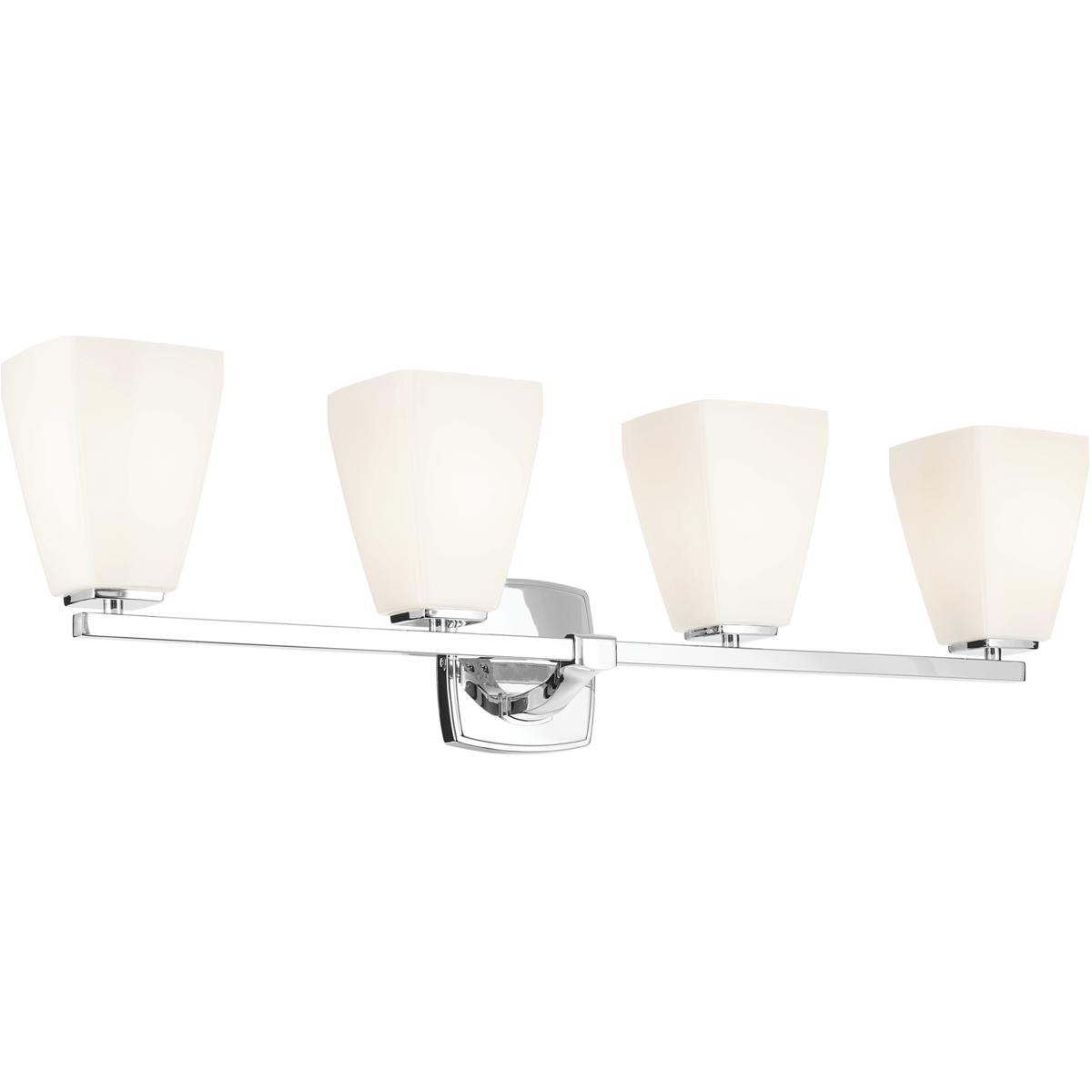 Kichler 55217CH Marant 4 Light 33.25 inch Chrome Vanity Light Wall Light