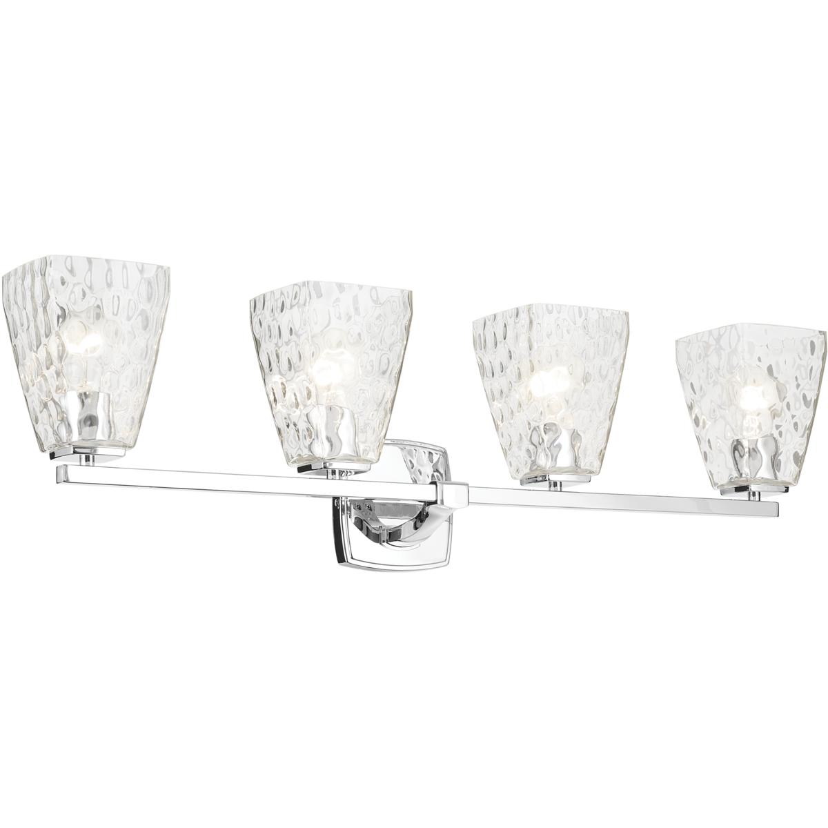 Kichler 55217CHWTR Marant 4 Light 33.25 inch Chrome Vanity Light Wall Light