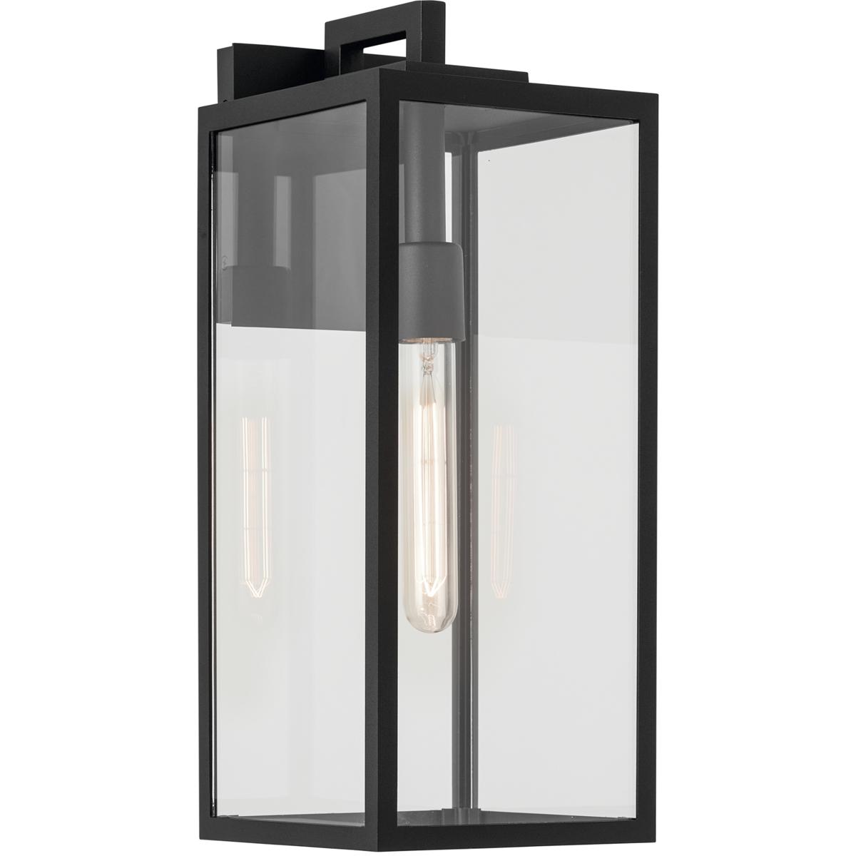 Kichler 59112BKT Branner 1 Light 17.75 inch Black Textured Outdoor Wall, Medium