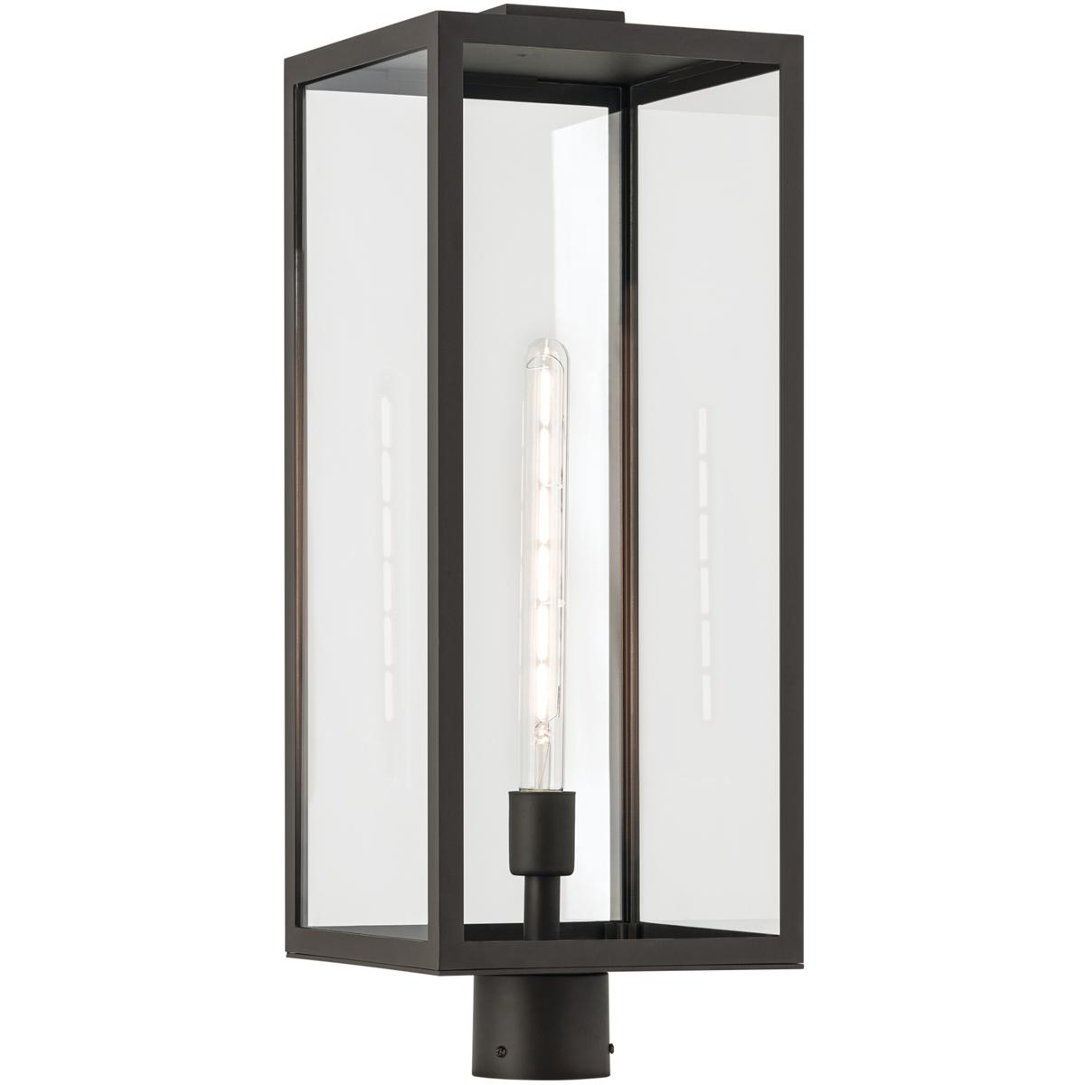 Kichler 59115OZ Branner 1 Light 25.5 inch Olde Bronze Outdoor Post Lantern