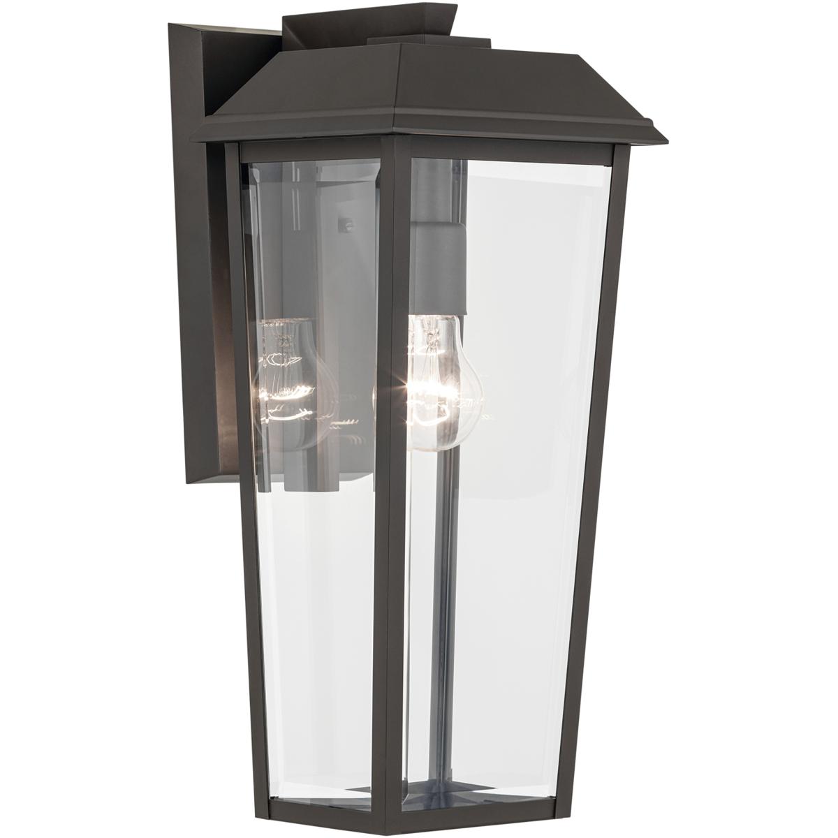Kichler 59119OZ Mathus 1 Light 18 inch Olde Bronze Outdoor Wall, Medium