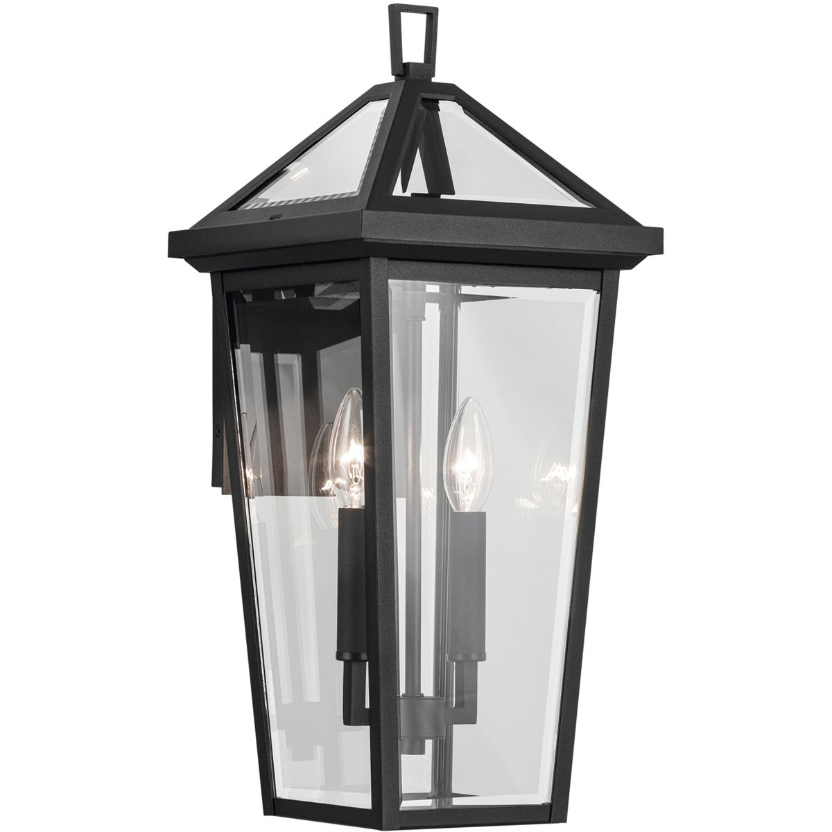 Kichler 59126BKT Regence 2 Light 19.25 inch Black Textured Outdoor Wall, Medium