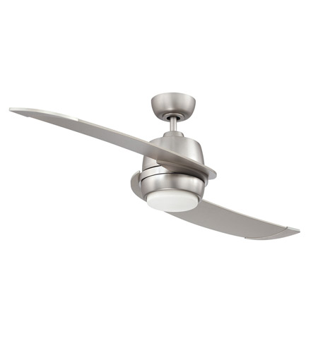 Kendal Lighting Ac21152 Sn Ellipse 52, Silver Blade Ceiling Fan