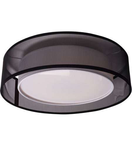 Kuzco Lighting Fm11415 Bk Covina Led 15 Inch Black Flush Mount Ceiling Light