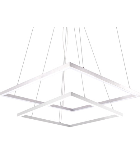 Kuzco Lighting Mp62255 Wh Piazza Led 55 Inch White Pendant Ceiling Light