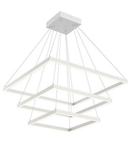 Kuzco Lighting CH88332-WH Piazza 32 inch White Chandelier Ceiling Light photo