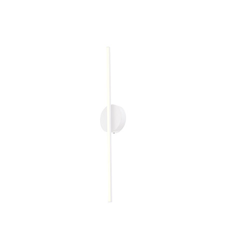 Kuzco Lighting WS14935-WH Chute LED 2 inch White Wall Sconce Wall Light