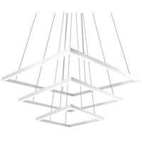 Kuzco Lighting CH62255-WH Piazza LED 55 inch White Chandelier Ceiling Light photo thumbnail