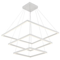 Kuzco Lighting CH85332-WH Piazza LED 32 inch White Chandelier Ceiling Light photo thumbnail